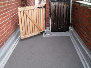 Belzona 3131 (WG Membrane) applied with aggregate to provide an anti-slip finish